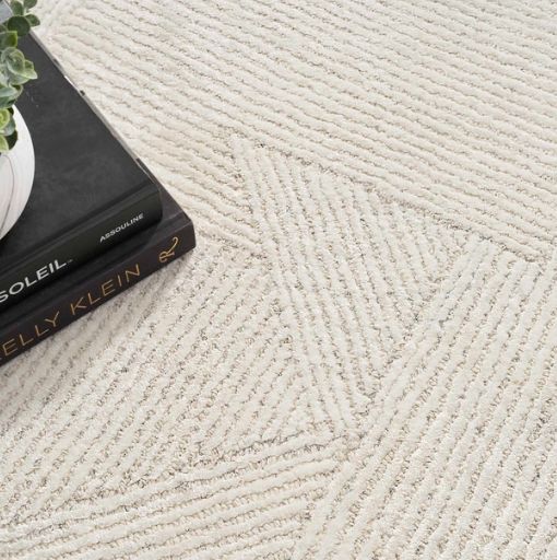 Nourison Home™ Ma30 Star Ivory 5'x7' Area Rug-4