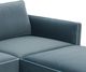 TOV Furniture Willow 5-Piece Blue Right-Arm Facing Sectional-5