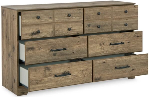 Signature Design by Ashley® Shurlee Light Brown Dresser-1