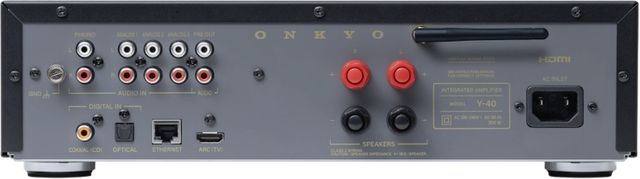 Onkyo® Muse Y-40 Black Network Streamer & Integrated High-Power Amplifier-4