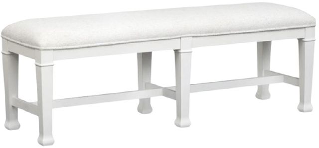 Magnussen Home® Kingston Whisper White Bench-0