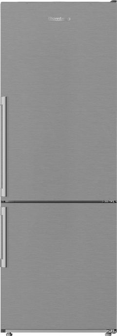 Blomberg® 11.4 Cu. Ft. Stainless Steel Counter-Depth Bottom Freezer Refigerator