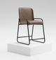 International Furniture Direct Seating Black/Brown Bar Stool-1