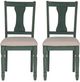 Powell® Willow Beige/Teal Blue Dining Side Chair-3