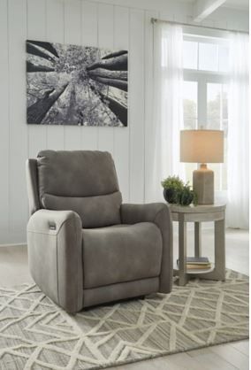 Signature Design by Ashley® Next-Gen DuraPella Slate Power Recliner-3
