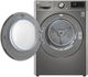 LG 4.2 Cu. Ft. Platinum Steel Front Load Ventless Electric Dryer-2