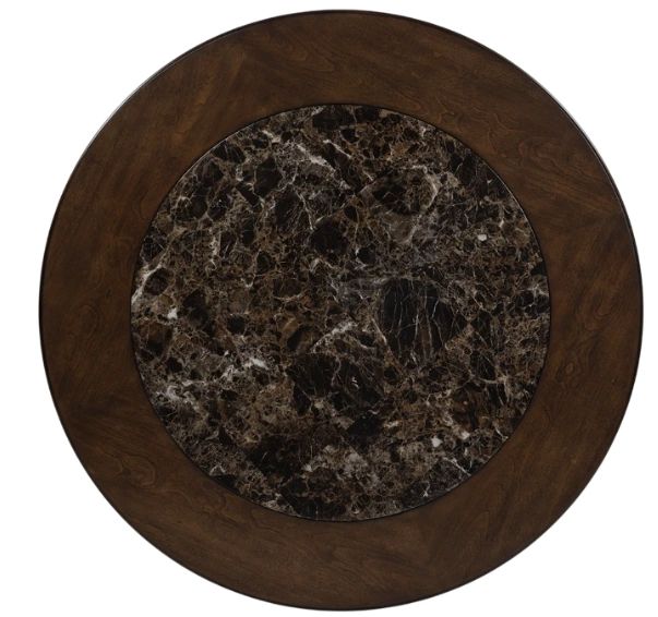 Signature Design by Ashley® Frallyn Dark Brown Round Cocktail Table-4