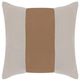 Fairfield® Terracotta Velvet Linen Throw Pillow with Blendown Filling-0