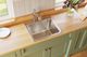 Elkay Lustertone® Classic Lustrous Satin 22" x 22" x 12-1/8" 4-Hole Single Bowl Drop-In Sink-3