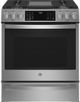GE Profile™ 4 Piece Stainless Steel Gas Kitchen Package-3