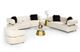VIG Furniture Divani Casa Gannet Beige Sofa-2