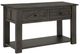 Magnussen Home® Garrett Weathered Charcoal Sofa Table-0
