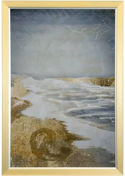 Stylecraft Blue/Brown/Dark Green/Gray/Light Gray/Off-White Wall Art-0