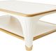 Michael Amini® La Terrazza Creamy Pearl Rectangular Cocktail Table-3