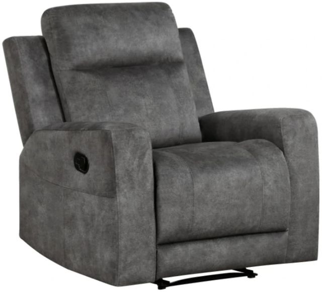Homelegance® Muncie Brownish Gray Manual Recliner-0