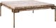 Furniture Classics Nala White Coffee Table with Gold Base-0