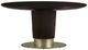Lexington Home Carlyle Waldorf Brown Dining Table with Antiqued Silver Base-0