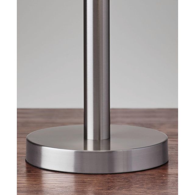 Adesso® Boulevard Brushed Steel Table Lamp-1