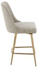 Uttermost® Bramwell Heathered Taupe Upholstered Counter Stool-4