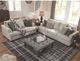 Signature Design by Ashley® Velletri Pewter Loveseat-5