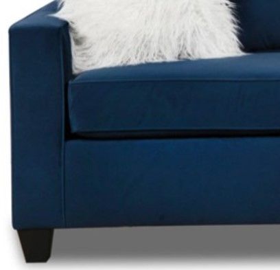American Wholesale Furniture Indigo Blue Loveseat-2