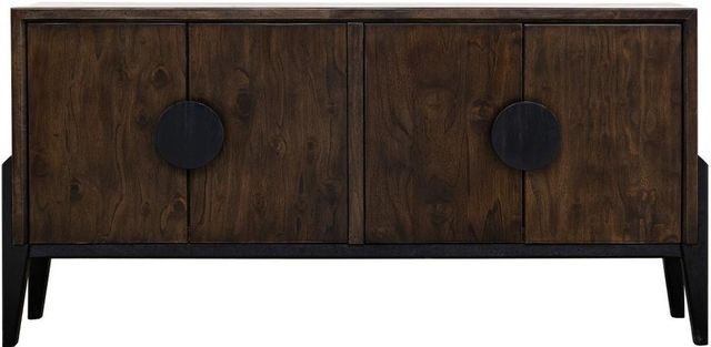 International Furniture Direct Moka Brown Console-3