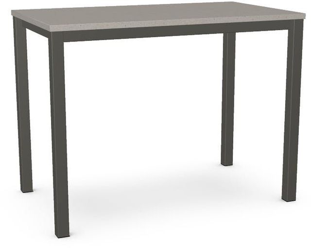 Amisco Customizable Harrison Thermo Fused Laminate Counter Height Table-0