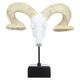 A & B Home Black/Gold/White Antelope -0