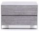VIG Furniture Modrest Arlene Gray Elm Nightstand-1
