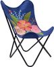 Zuo® Modern Marsa Black/Blue Accent Chair-0
