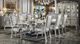ACME Furniture Dresden Bone White Extendable Dining Table with 2-Leaves-4