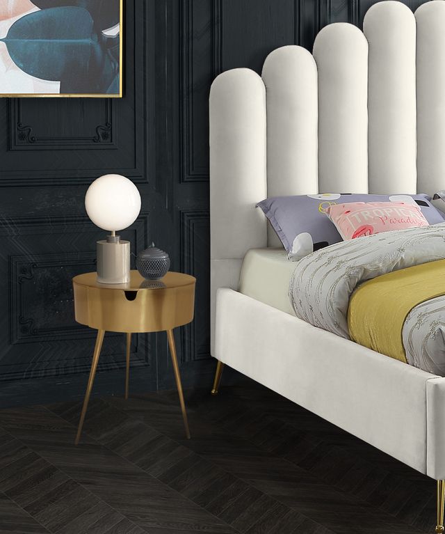 Meridian Furniture Bali Gold Nightstand-1