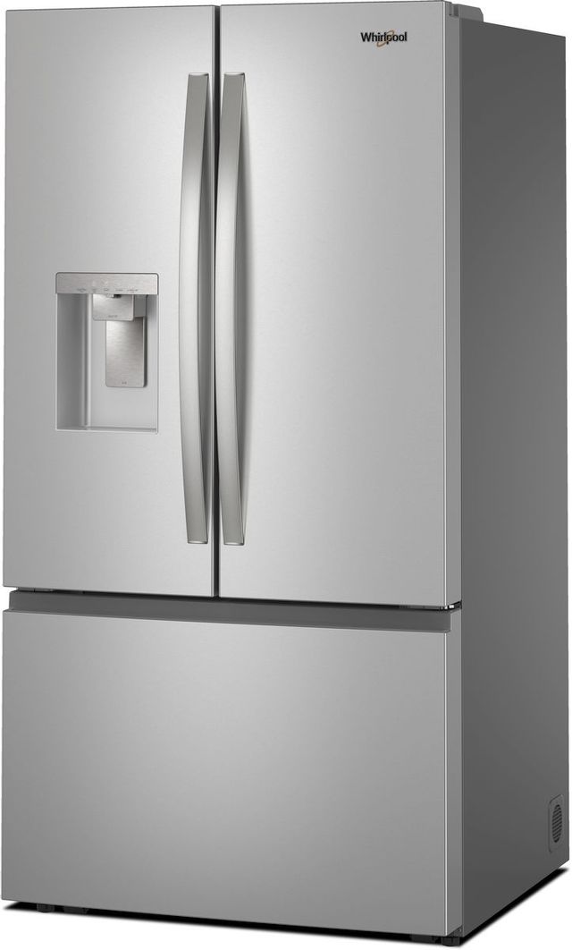Whirlpool® 36" 29.6 Cu. Ft. Fingerprint Resistant Stainless Steel French Door Refrigerator with Dual Ice Makers-2