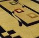 Zinatex Rugs Premium Black 4'x6' Area Rug-1