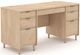 Sauder® Clifford Place® Natural Maple Executive Office Desk-0