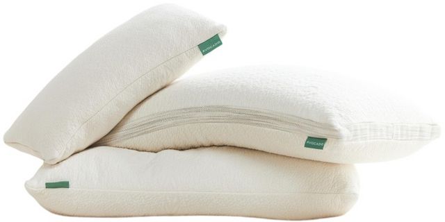 Avocado Green Latex Adjustable Queen Pillow