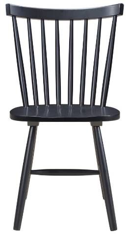 Coaster® Hollyoak Black Side Chair-1