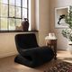TOV Furniture Senna Black Corduroy Oversized Accent Chair-1