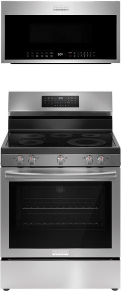 Frigidaire Gallery® 2 Piece Smudge-Proof® Stainless Steel Kitchen Package