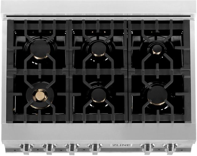 ZLINE 36" Stainless Steel Gas Rangetop-3