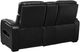 Signature Design by Ashley® Boyington Black Power Reclining Loveseat with Console-3