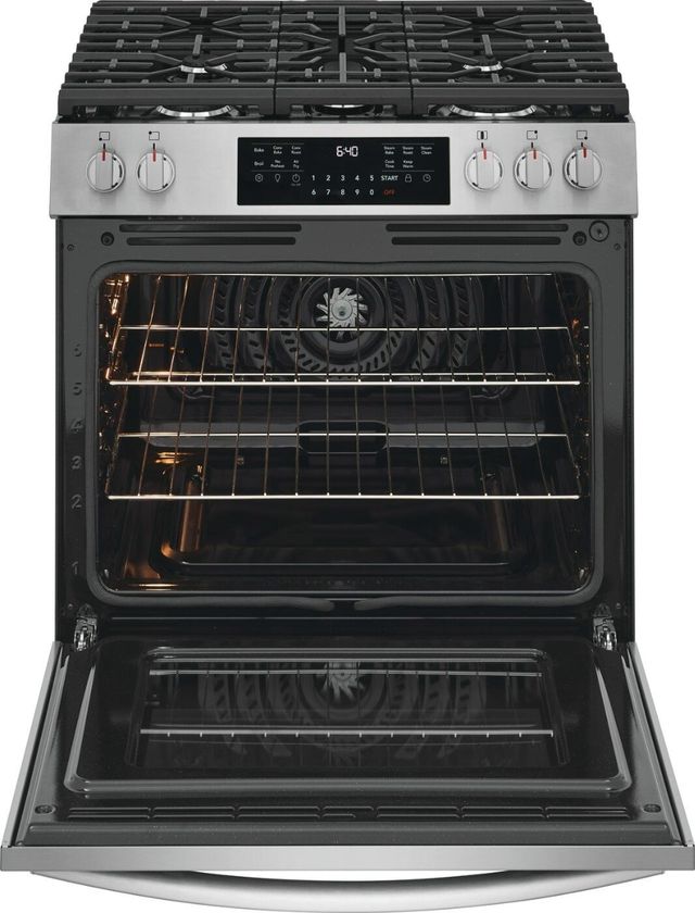 SCRATCH & DENT - Frigidaire Gallery® 30" Smudge-Proof® Stainless Steel Slide-In Gas Range-1