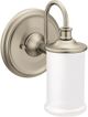 Moen® Belfield™ Brushed Nickel One Globe Bath Light-0