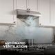 Broan® Glacier 3 Series 36" Stainless Steel Under Cabinet Range Hood-3