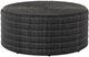 Four Hands Madura Vintage Coal Wicker Outdoor Coffee Table -2