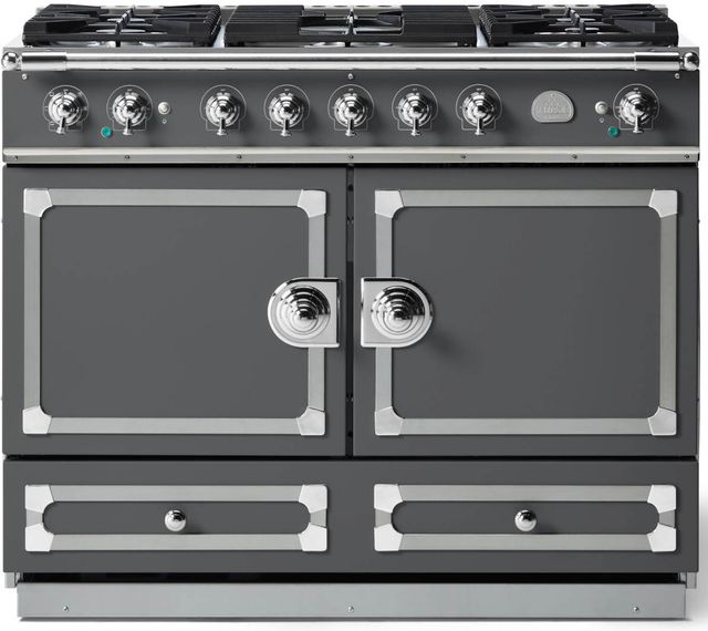 La Cornue CornuFé 110 43" Graphite Pro Style Dual Fuel Range-0