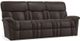 La-Z-Boy® Mateo Chocolate Leather Power Wall Reclining Sofa with Headrest and Lumbar-0