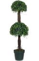 A & B Home Green Potted Boxwood Topiary-0