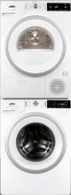 Summit® White Electric Laundry Center, 2.3 Cu. Ft. Washer, 3.9 Cu. Ft. Heat Pump Dryer-0