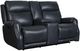 Liberty Furniture Clinton Carmel Slate Leather Power Reclining Loveseat with Power Headrest and Power Lumbar-0